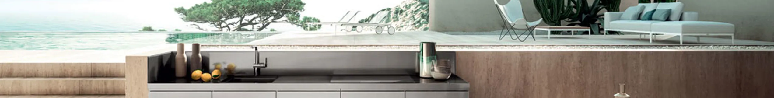 Cucina outdoor render 